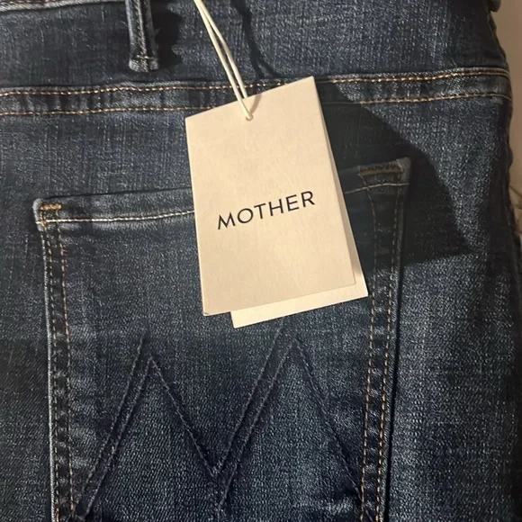 Mother jeans.. High-Rise Straight Leg